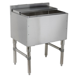 UBIB-Underbar Ice Bin Large Capacity Insulated, Stainless