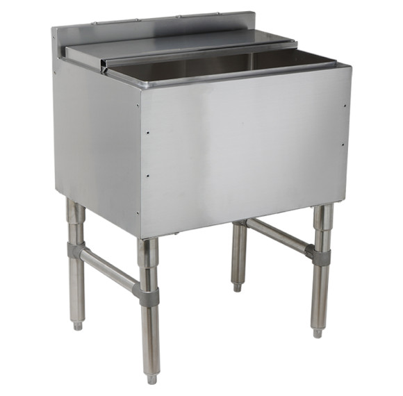 UBIB-Underbar Ice Bin Large Capacity Insulated, Stainless