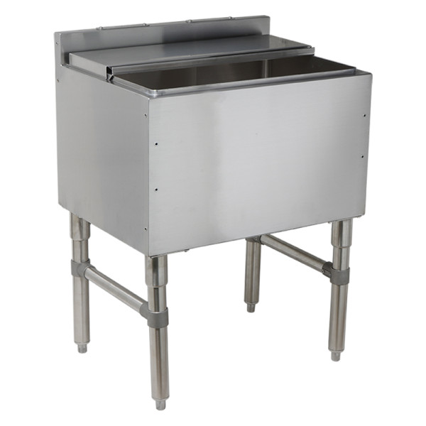 UBIB-Underbar Ice Bin Large Capacity Insulated, Stainless