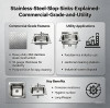 Stainless Steel Slop Sinks Explained: Commercial Grade and Utility