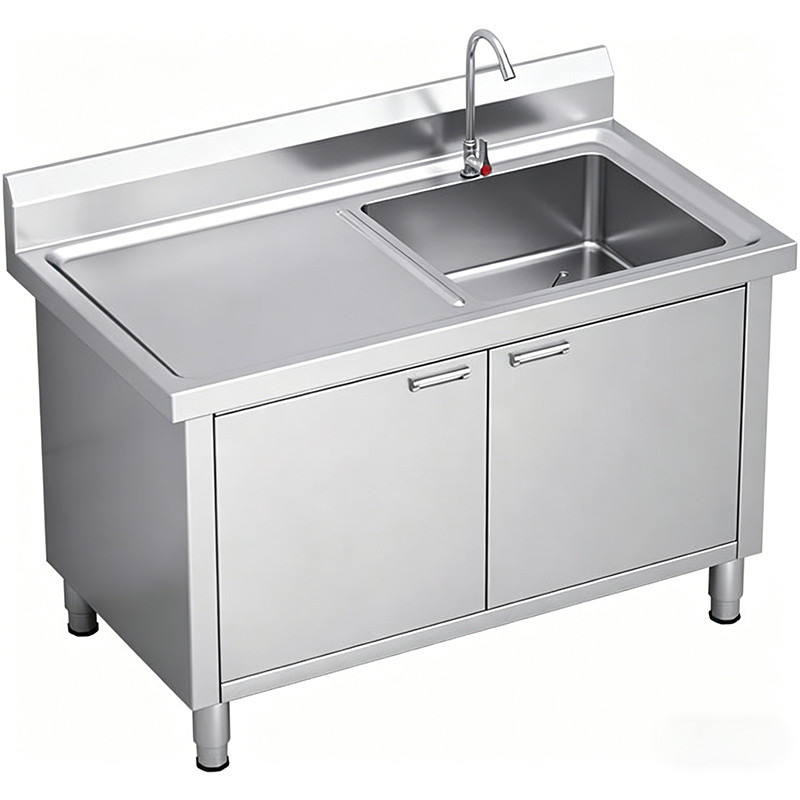 commercial stainless steel sink