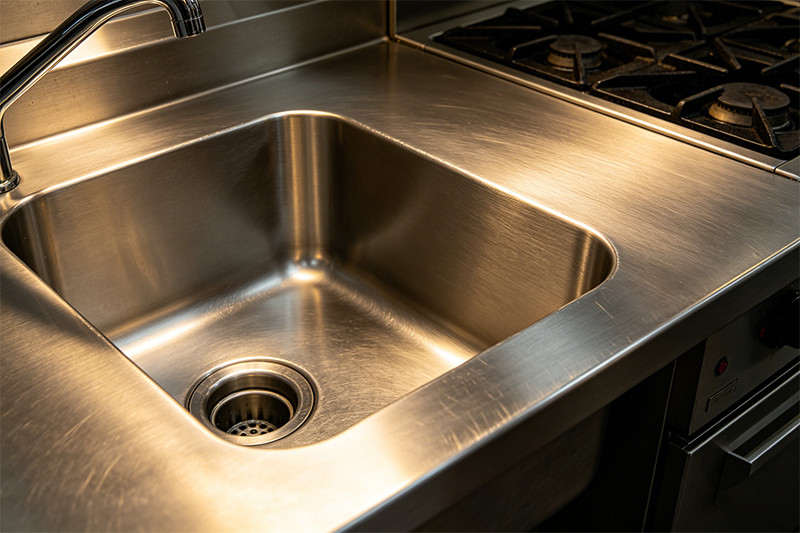 stainless steel sink