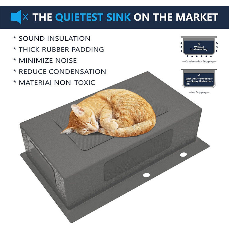 the quietest sink on the market