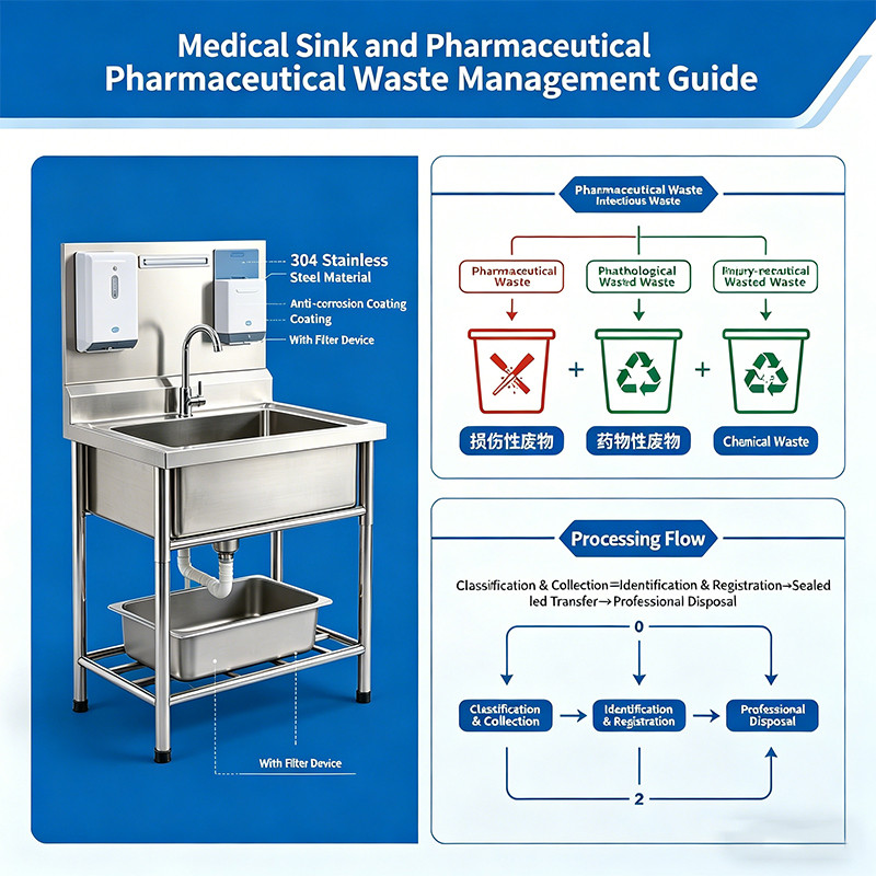 Medical Sinks and Pharmaceutical Waste Management: Explained