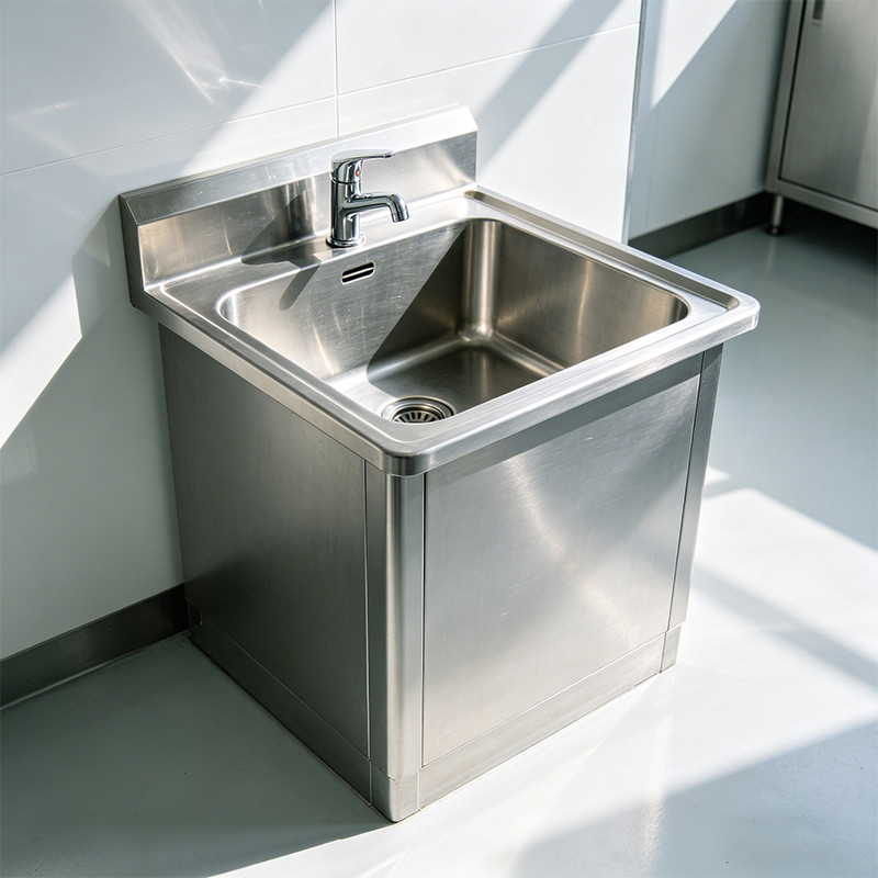 Stainless Steel Freestanding Utility Sinks Explained: Durability & Hygiene