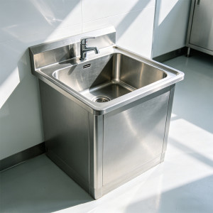 Stainless Steel Freestanding Utility Sinks Explained: Durability & Hygiene