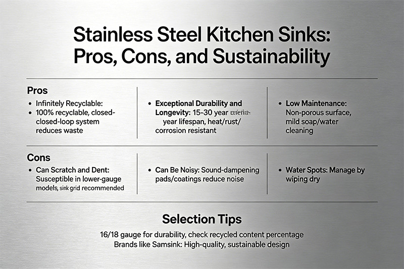 A modern kitchen with a sleek undermount stainless steel sink