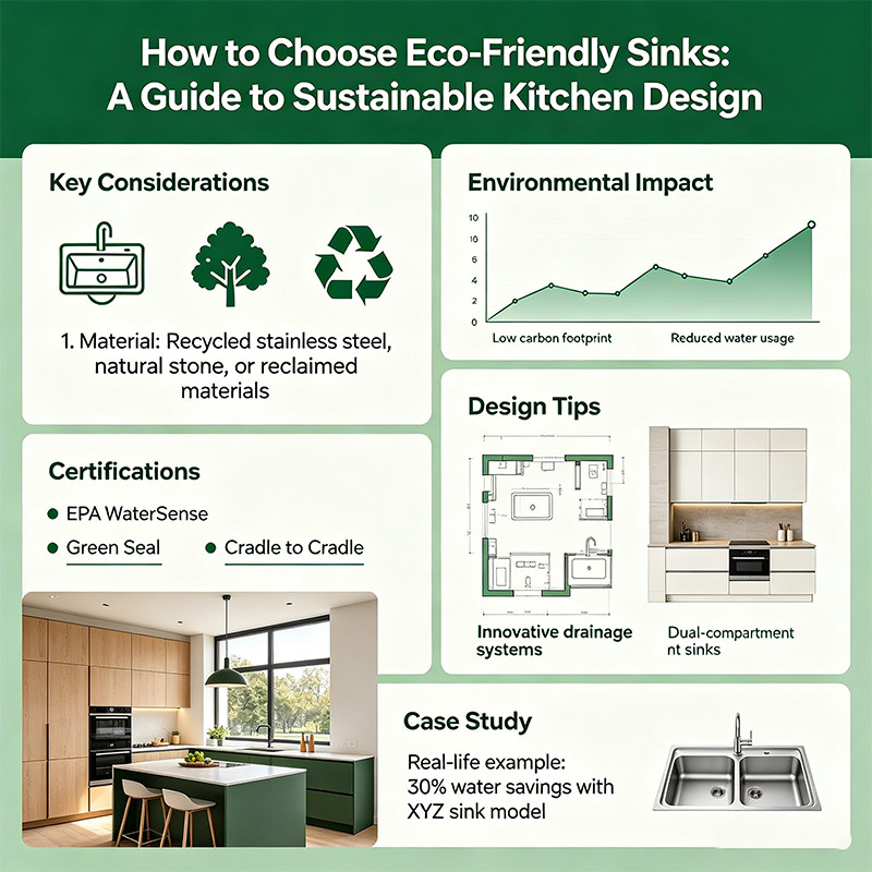 How to Choose Eco-Friendly Sinks: A Guide to Sustainable Kitchen Design