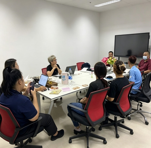 CEO Lucia’s Inspection of the Production Line - Focus on Details & Quality Commitment