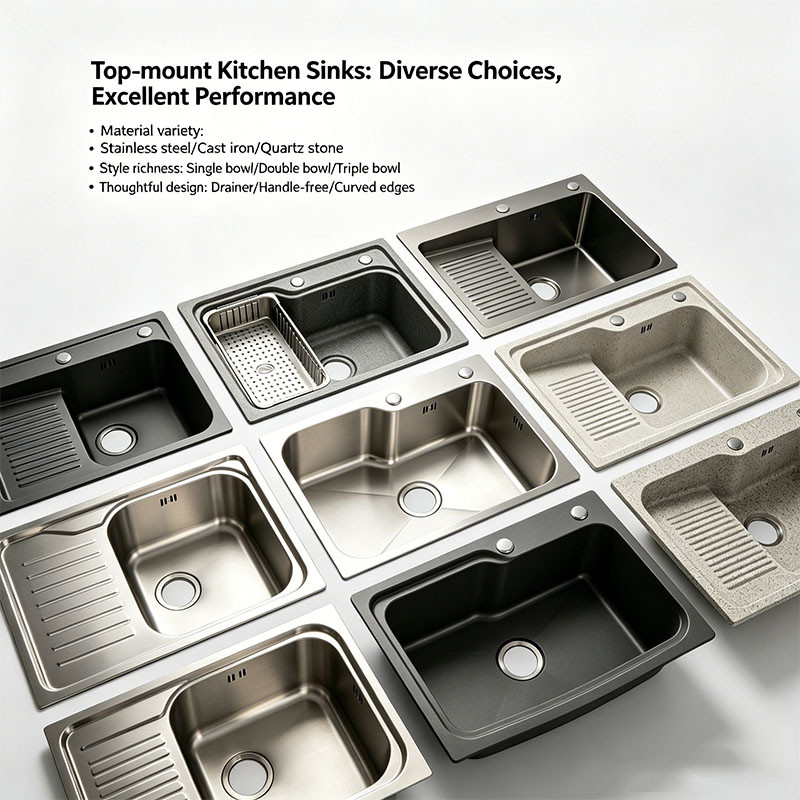 Self-Rimming Kitchen Sinks Explained: Styles, Materials, and Benefits