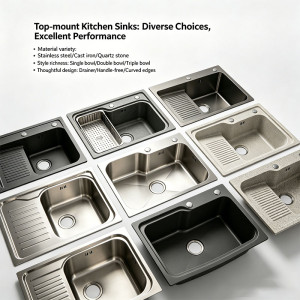 Self-Rimming Kitchen Sinks Explained: Styles, Materials, and Benefits