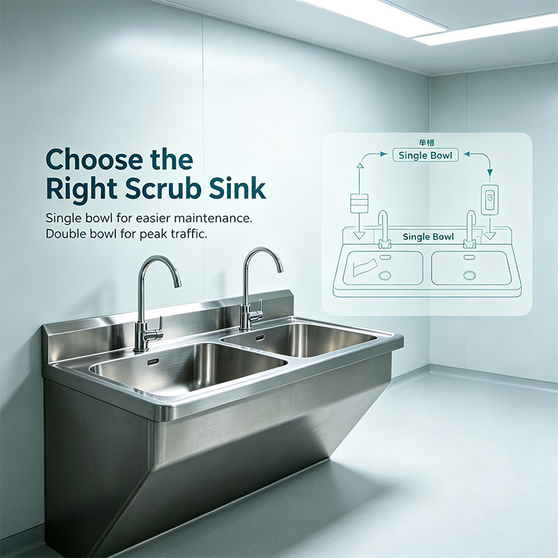 What's the Best Stainless Steel Scrub Sink: Single vs. Double Bowl Explained