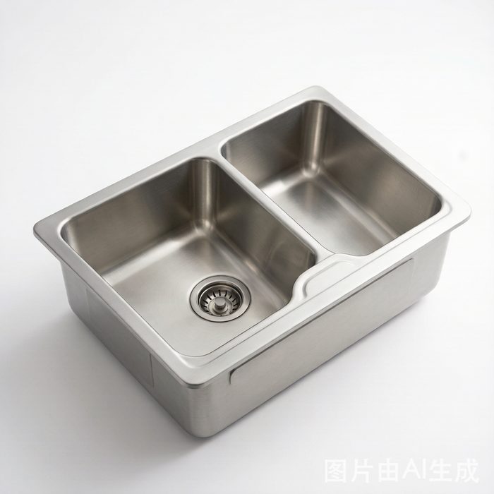 Double bowl farmhouse sink