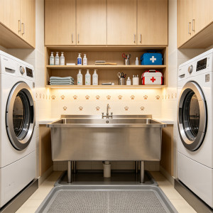 What is a Pet Sink and How Can It Transform Your Laundry Room?