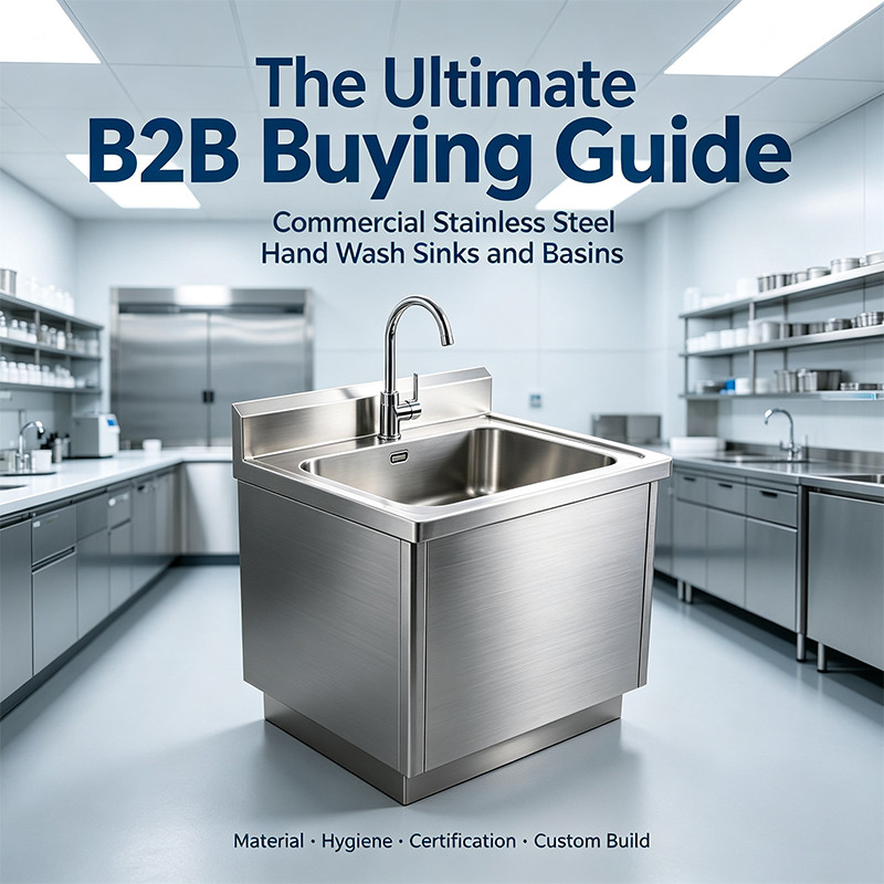 The Ultimate B2B Buying Guide to Commercial Stainless Steel Hand Wash Sinks and Basins