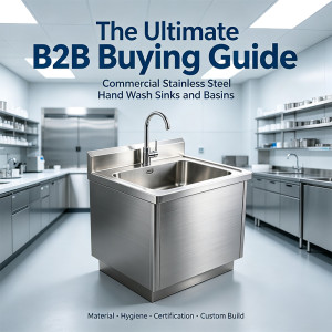 The Ultimate B2B Buying Guide to Commercial Stainless Steel Hand Wash Sinks and Basins