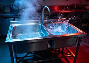 Commercial kitchen stainless steel equipment