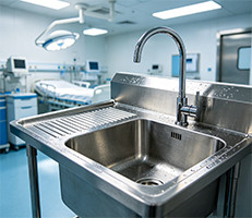 304 stainless steel mop pool for hospital and workshop cleaning