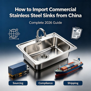 How to Import Commercial Stainless Steel Sinks from China: Complete 2026 Guide