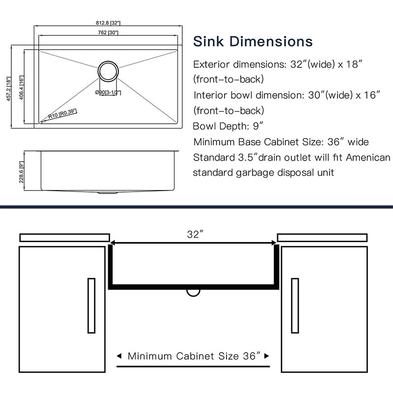 stainless steel undermount workstation sink