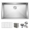 30 Inch Undermount Kitchen Sink 16 Gauge Stainless Steel Single Bowl Basin with