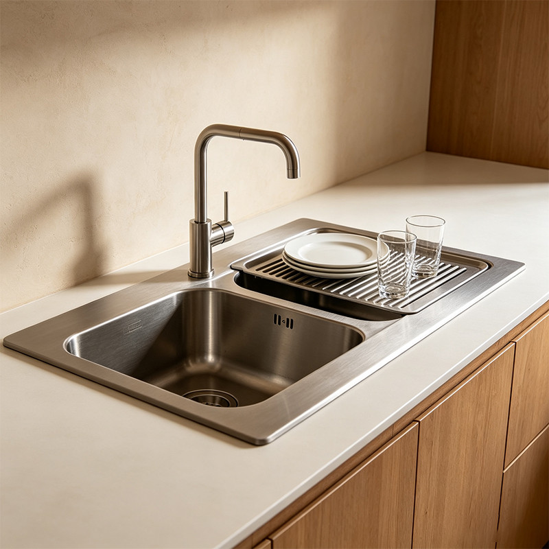 How to Choose the Best Double Stainless Steel Sink with Drainboard for Your Kitchen