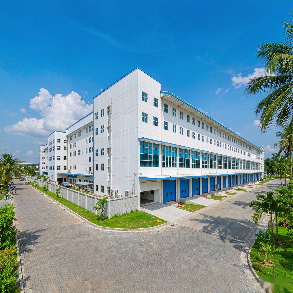 Samsink factory building in Bangkok, Thailand