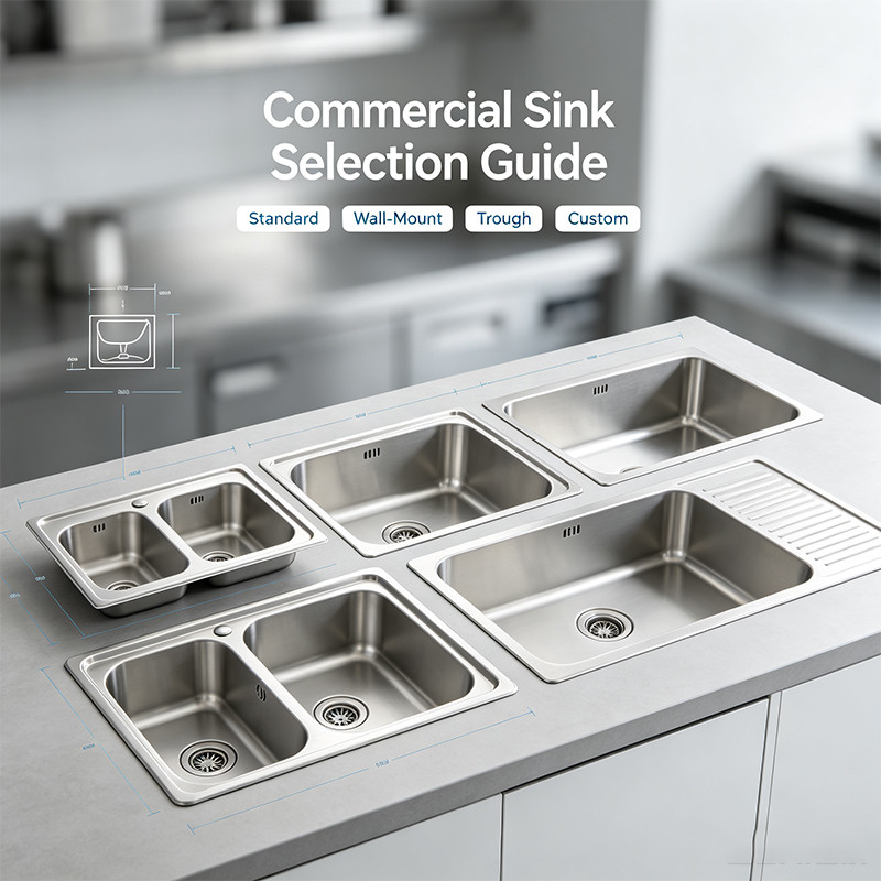 The Definitive Guide to Choosing Commercial Stainless Steel Sinks