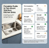 The Essential Guide to Top Mount Stainless Kitchen Sinks