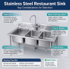 What Are the Essential Considerations for a Stainless Steel Restaurant Sink?