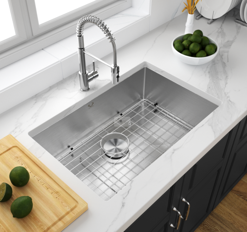 Single bowl kitchen sink