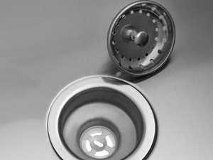 commercial kitchen sink drain assembly