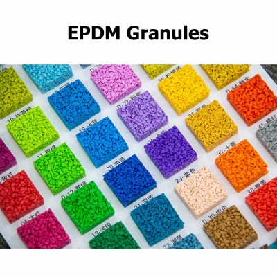 EPDM Eco-Friendly Running Track Material - UV Resistant, Non-Toxic & High Elasticity, Child-Safe