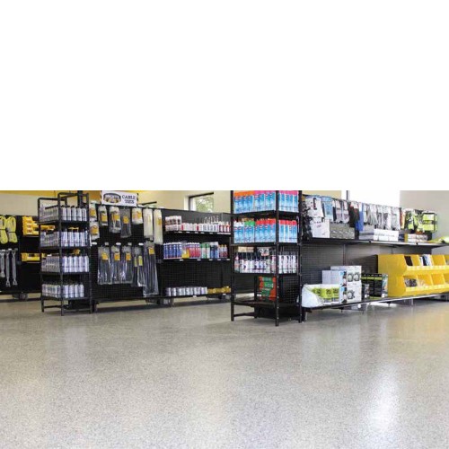 أرضيات رملية ملونة إيبوكسي طلاء متين مقاوم للانزلاق للاستخدام الصناعي والتجاري