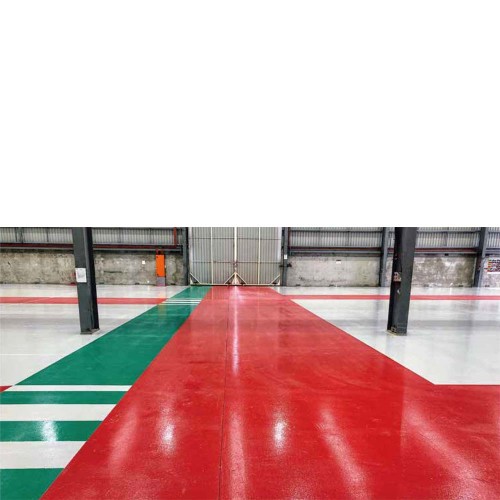 أرضيات إيبوكسي فائقة المقاومة للتآكل - طلاء أرضيات صناعي مضاد للخدش | مقاوم للمواد الكيميائية وسريع الجفاف