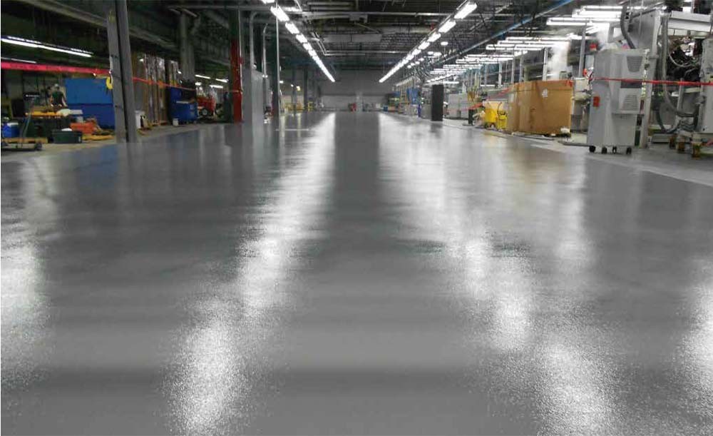 Polyurethane Mortar Flat Coating Flooring