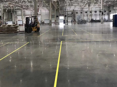 Diamond Aggregate Hardened Floor System