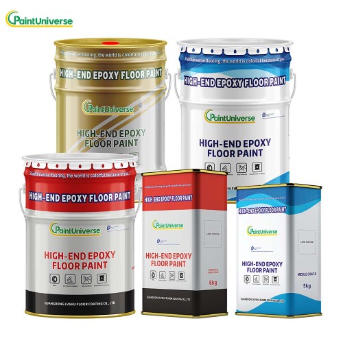 Epoxy Colored Sand Floor Paint Durable Slip-Resistant Decorative Coating for Industrial & Commercial Use