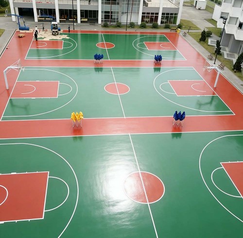 ITF-Certified Acrylic Hard Court Surfacing | All-Weather Non-Slip Sports Coating System