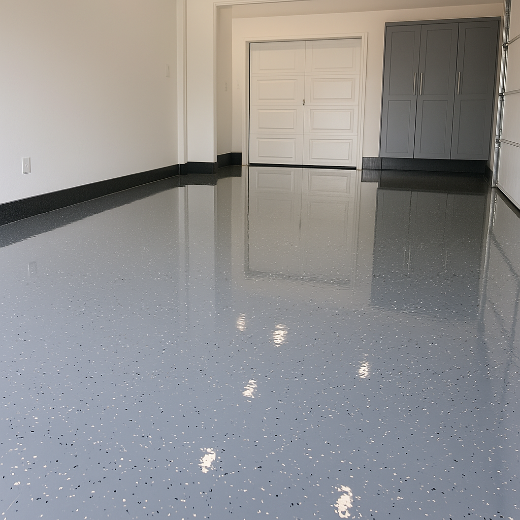 Epoxy floor application process