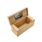 Wood Grain Design Hinged Lid Whisky Gift Box  | with Auto-play LED Screen Display