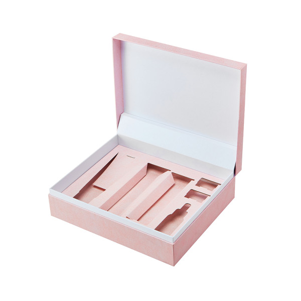 Skin Care Gift Box Packaging for Beauty Set | Eco-friendly Rigid Cardboard Insert