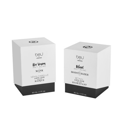 Personalized Beauty Skincare Box for Serum| CMYK Printing with Soft Touch Lamination