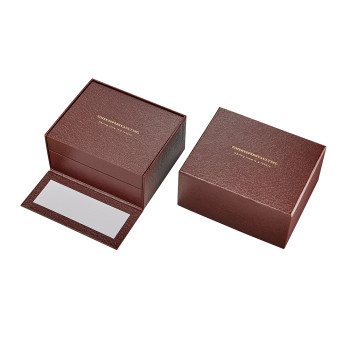 Custom High-end Watch Box Set | Use Leatherette Paper Wrapped Cardboard Material