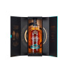 Stilvolle Whisky-Geschenkbox | CMYK-Druck mit Goldfolienprägung