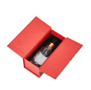 Hair Essential Oil Gift Box Packaging | Double Doors Open Structure with Magnetic Closure