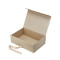 Elegant Custom Rigid Shoe Boxes Packaging | Folding Magnetic Box with White Silk Screen Logo | High-end Gift Box Option