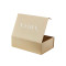 Elegant Custom Rigid Shoe Boxes Packaging | Folding Magnetic Box with White Silk Screen Logo | High-end Gift Box Option