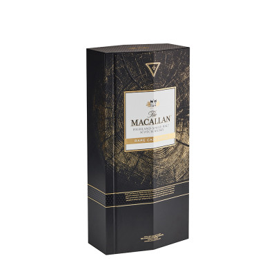 Whiskey Bottle Gift Box for Macallan | Custom Luxury Rigid Paper Packaging
