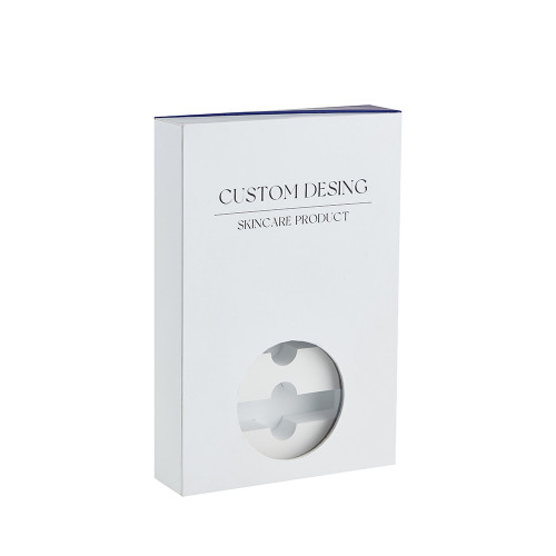 Custom Perfume Beauty Box | Book Shaped Magnetic Closure Packaging Box with Mirror